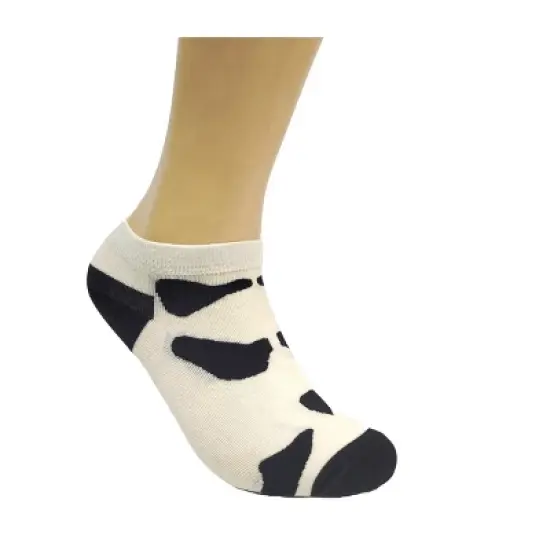 Cow Skin Patterned Socks (Women's Sizes, Adult Medium) from the Sock Panda image {1}