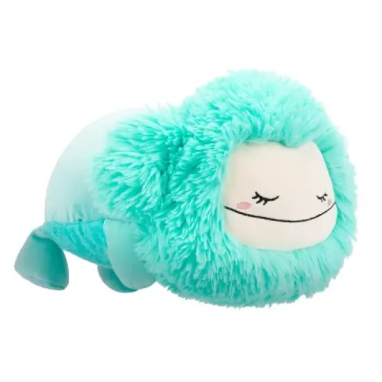 Squishmallows 18" Large Plush Joelle Teal Bigfoot Sleepamallows image {2}