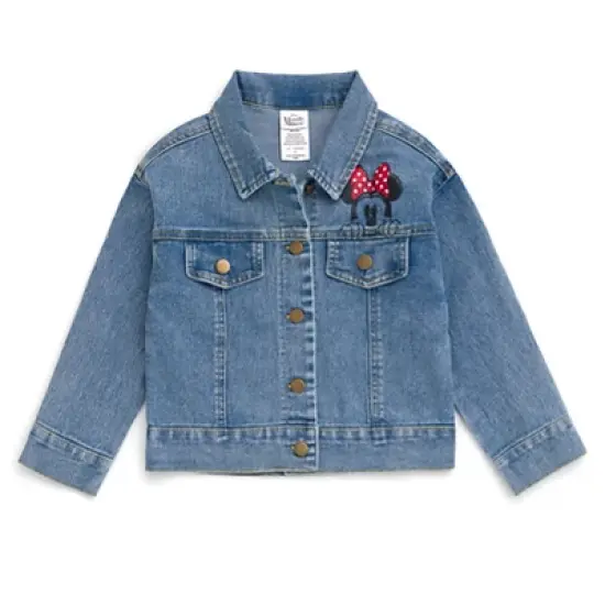 Disney Minnie Mouse Girls Denim Jacket and Dress Toddler to Big Kid image {2}