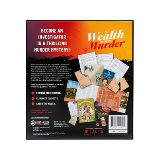 Hunt A Killer Mystery: A Wealth Of Murder Board Game image {8}
