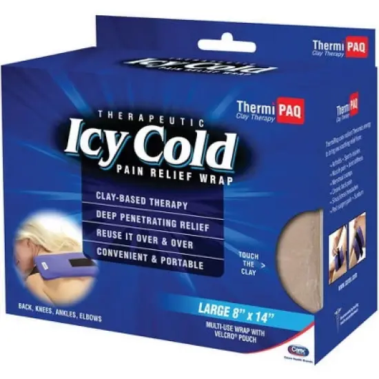 Thermipaq Icy Cold Pain Relief Wrap Large 8" x 14" image {5}