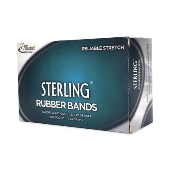 Alliance Sterling Rubber Bands, Size 32, 0.03" Gauge, Crepe, 1 lb Box, 950/Box image {2}