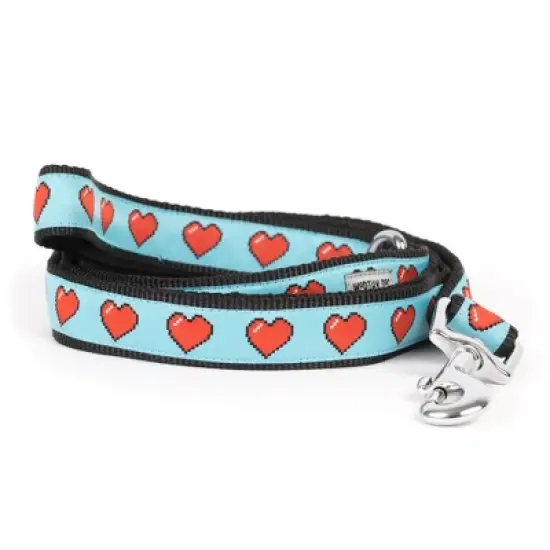 The Worthy Dog Graphic Hearts Dog Leash image {1}
