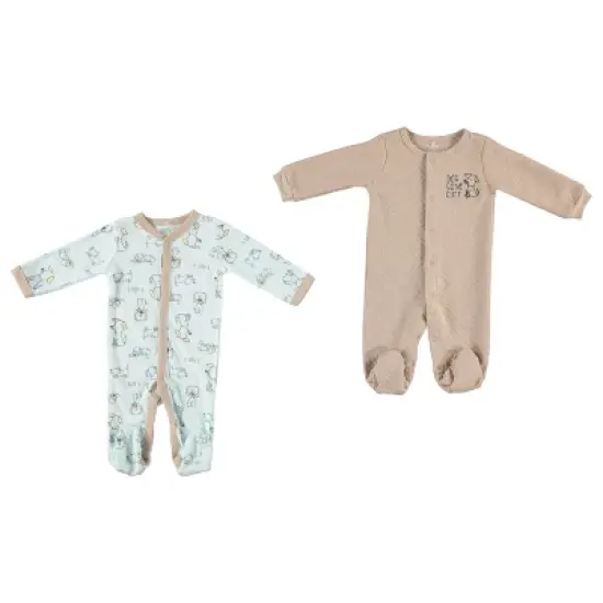 Baby Gear Baby Gear Gender Neutral Baby Clothes Tight Fit Pajama Set for Sleep and Play image {3}