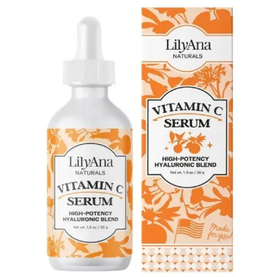 LilyAna Naturals Vitamin C Face Serum - 1oz image {3}