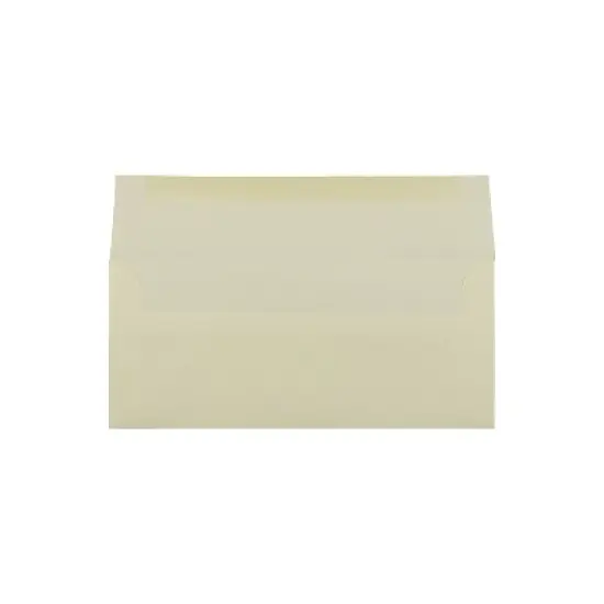 JAM Paper #10 Business Strathmore Envelopes 4.125 x 9.5 Ivory Wove 191165I image {1}