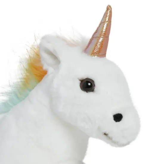FAO Schwarz 15" Unicorn Cuddly Stuffed Animal Plush, Ultra-Soft Fur image {7}