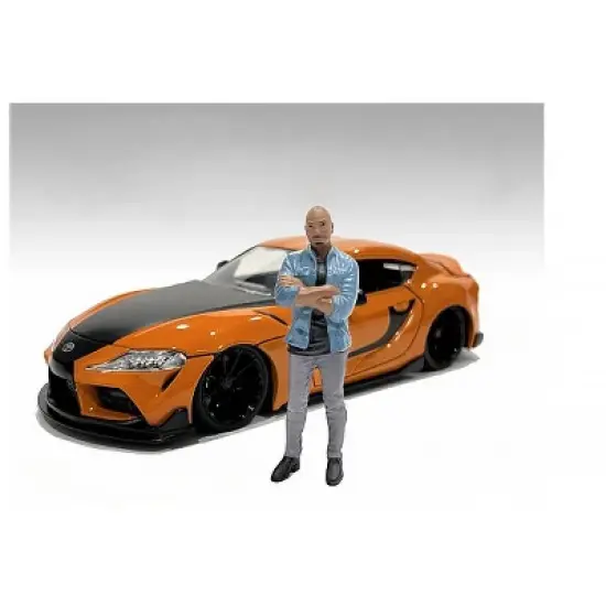 "Car Meet 3" Figurine 6 for 1/24 Scale Models by American Diorama image {1}