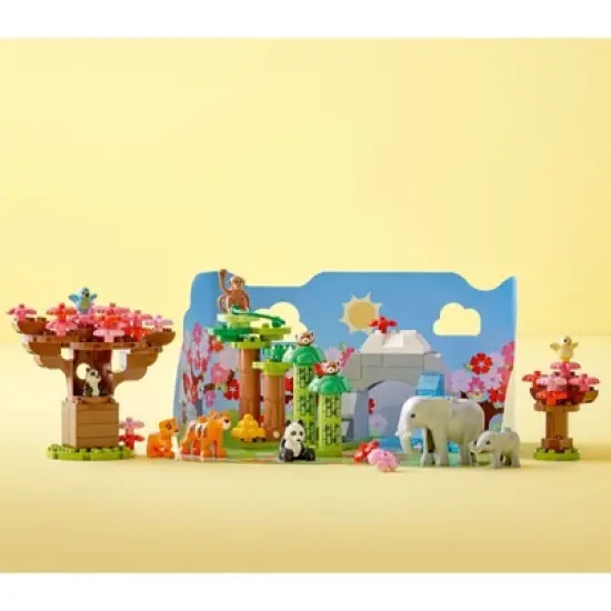 LEGO DUPLO Wild Animals of Asia Animal Toys with Sound 10974 image {5}