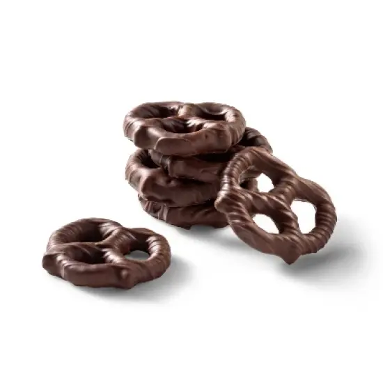 Dark Chocolate Covered Mini Pretzels Candy - 7oz - Favorite Day&trade; image {2}