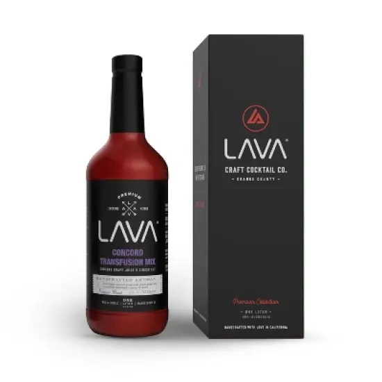 LAVA Premium Concord Transfusion Mix made with concord grape juice image {6}