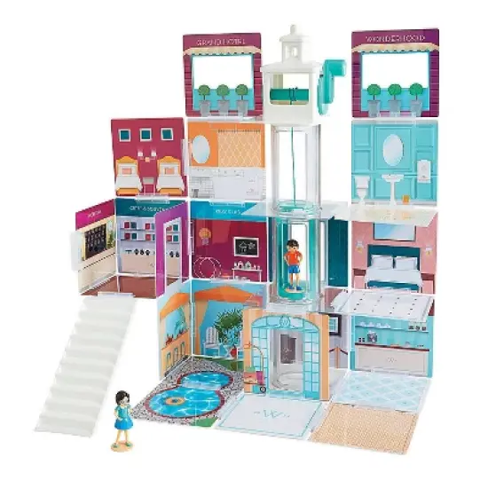 MindWare Wonderhood Grand Hotel - Building - 62 Pieces image {2}