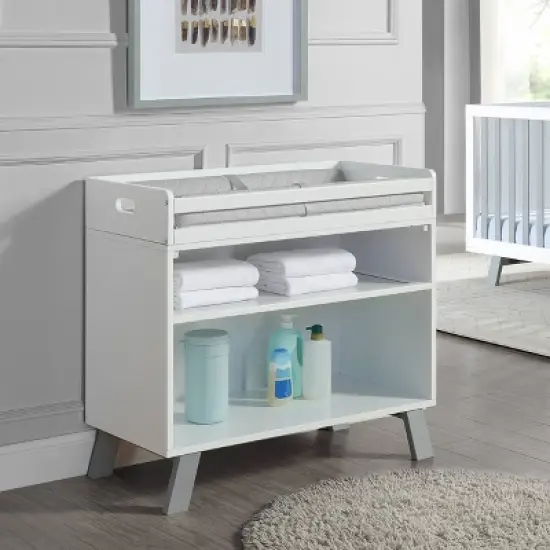 Suite Bebe Livia Changing Table - White/Gray image {4}