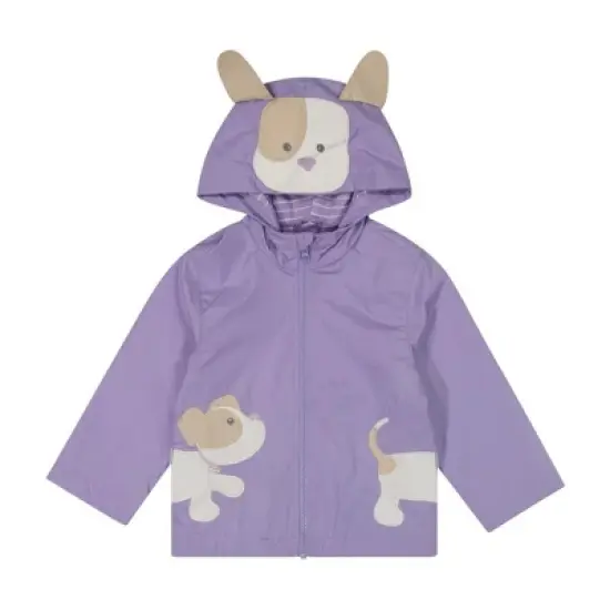 LONDON FOG Infant & Toddler Girls' Little Animal Rainslicker Rain Jacket image {3}