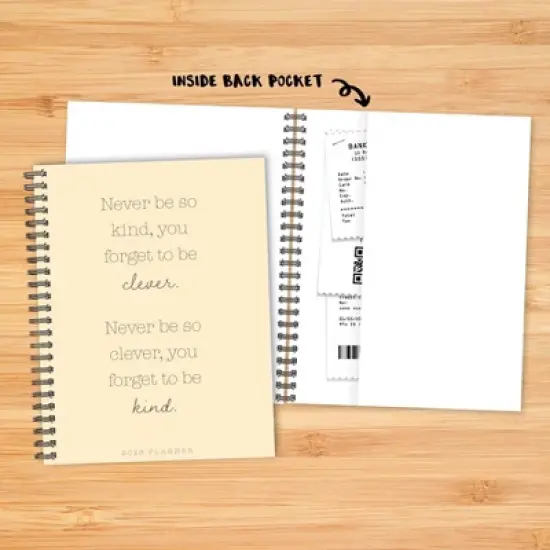 Willow Creek Press 8.5"x11" 2026 Never Be So Kind Softcover Weekly Planner image {4}