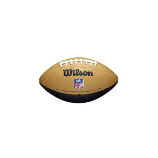 NFL Wilson Retro Jr Football - New Orleans Saints image {1}