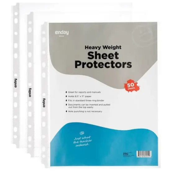 Heavy Weight Top Loading Sheet Protectors image {3}