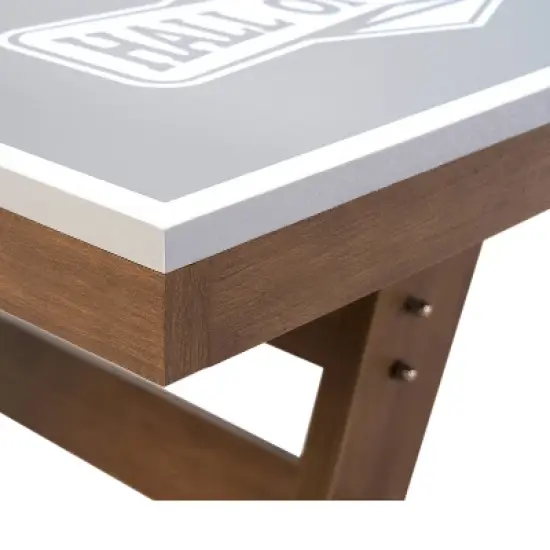 Hall of Games Official Size Wood Table Tennis Table - Gray image {2}