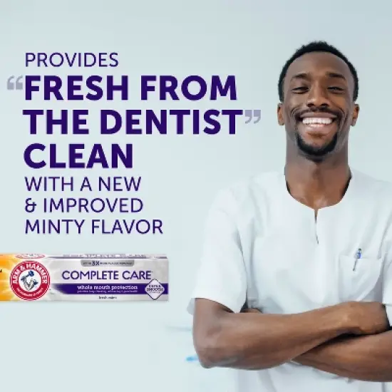 Arm & Hammer Complete Care Toothpaste - Fresh Mint - 12oz/2pk image {7}