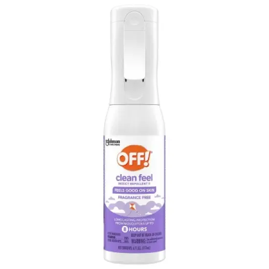 OFF! Clean Feel Fresh Mist Picaridin Insect Repellent DEET-free Bug Spray - 6oz image {9}