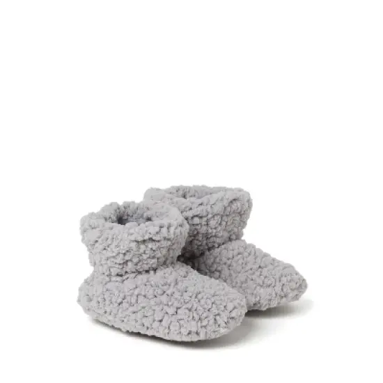 Dearfoams Kid's Unisex Harley Pile Baby Bootie Slipper image {1}