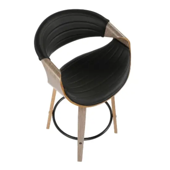 Set of 2 Symphony Upholstered Counter Height Barstools - Lumisource image {6}
