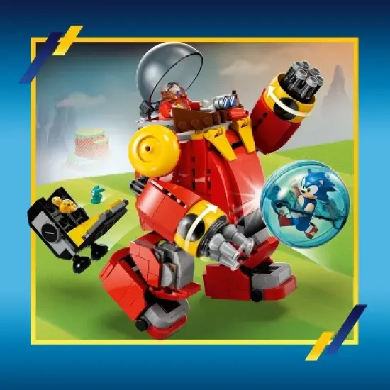 LEGO Sonic the Hedgehog Sonic vs. Dr. Eggman's Death Egg Robot Toy 76993 image {3}