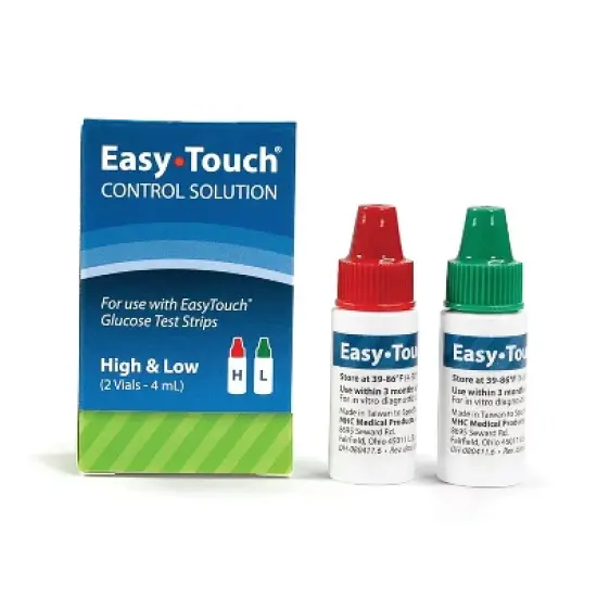 Easy Touch High & Low Control Solution Vial 4mL image {3}