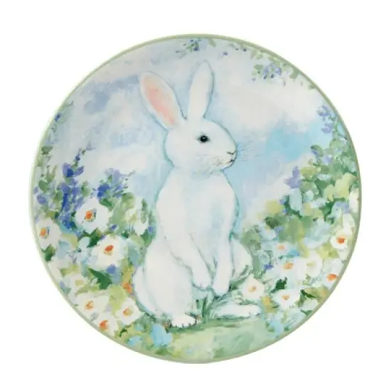 Certified International (Set of 4) 9" Easter Morning Dessert Plates image {2}
