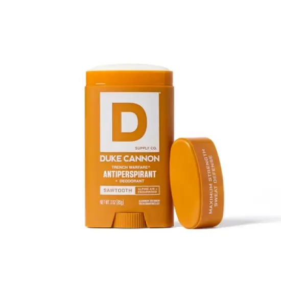 Duke Cannon Supply Co. Trench Warfare Men's Solid Antiperspirant & Deodorant Stick Sawtooth - 3oz image {1}