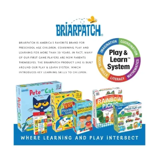 Briarpatch Hocus Pocus Everybody Focus Board Game: Educational Card Game with Spinner for 2-4 Players image {7}