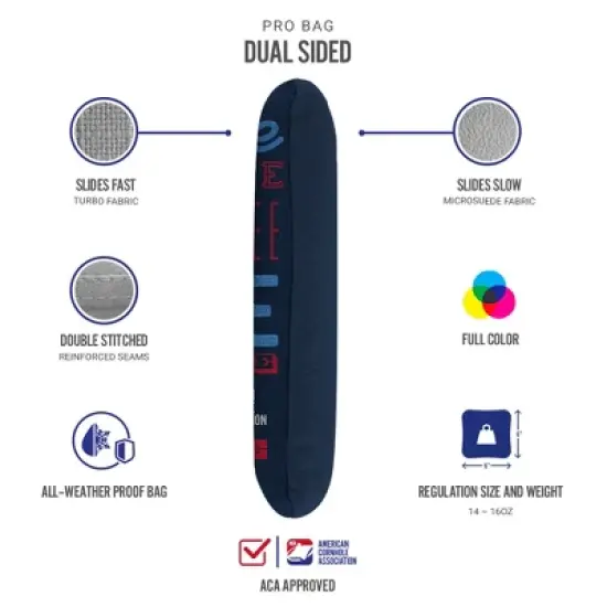 Gameday Tennessee Football Synergy Pro Navy Cornhole Bags (Set of 4) image {2}