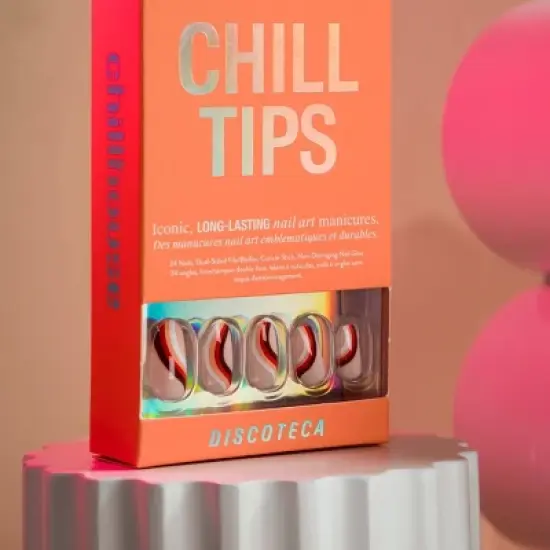 Chillhouse Chill Tips Nail Art Press Ons - Discoteca image {4}