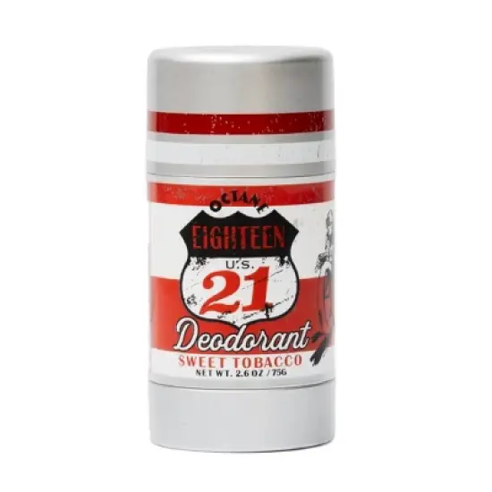 18.21 Man Made Octane Aluminium-Free Men's Natural Deodorant, Sweet Tobacco image {11}