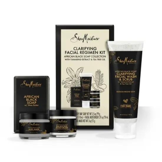 SheaMoisture African Black Soap Clarifying Facial System image {2}