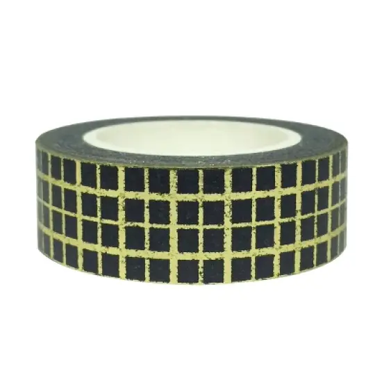 Wrapables Washi Masking Tape, Metallic and Moody Group image {16}