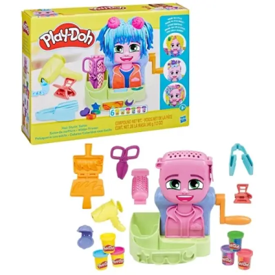 Play-Doh Hair Stylin' Salon Playset - 14pc image {2}