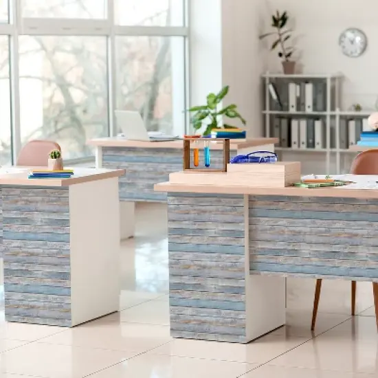 Teacher Created Resources&reg; Peel and Stick Decorative Paper Roll, 17-1/2" x 10 ft, Beachwood image {3}