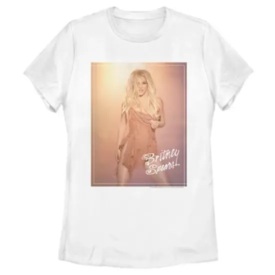Women's Britney Spears Gradient Photo T-Shirt image {3}