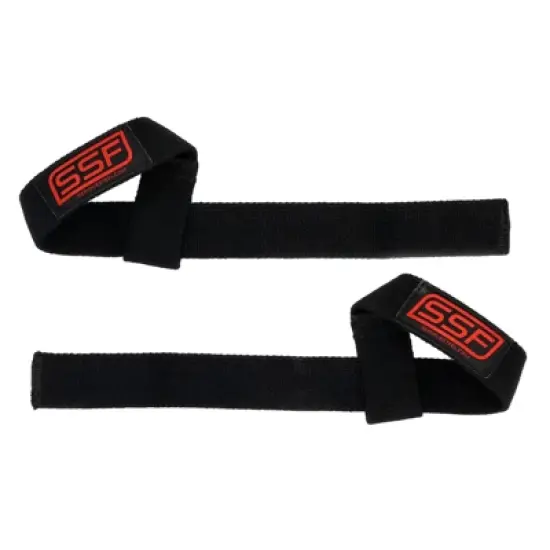 Serious Steel Fitness Black Lifting Strap, 1 Pair image {2}