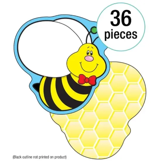 Carson Dellosa Education Bees Classic Mini Cutouts (36 pieces) image {2}