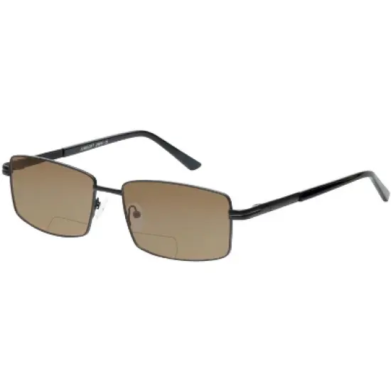 Jubilee Big & Tall J5914 Men's Polarized Bi-Focal Sunglasses 41 Options Black 60mm Brown +3.00 image {1}