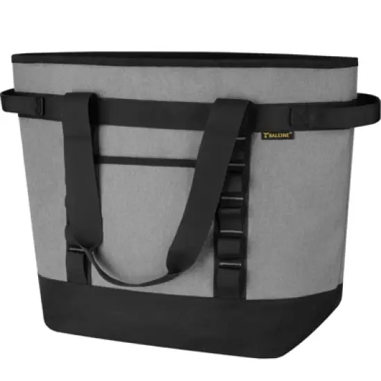 HOMLUX Large Leakproof Coolers Soft Tote Bags, Collapsible, Insulated, Gray image {9}