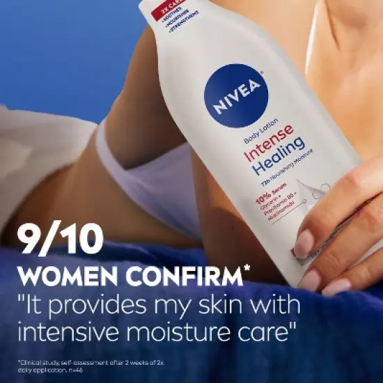 NIVEA Intense Healing Body Lotion for Dry Skin Scented image {7}