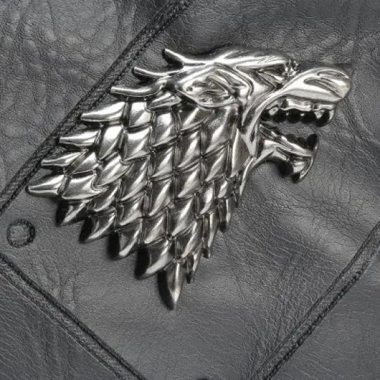 Crowded Coop, LLC Game of Thrones House Stark Messenger Bag image {2}
