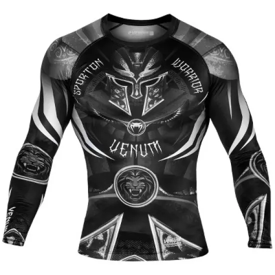 Venum Gladiator 3.0 Long Sleeve MMA Rashguard image {9}