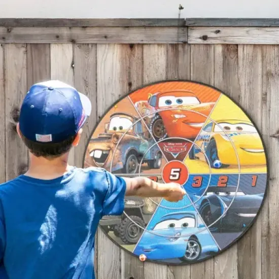 GoSports Disney Pixar Cars Giant Darts Game image {1}