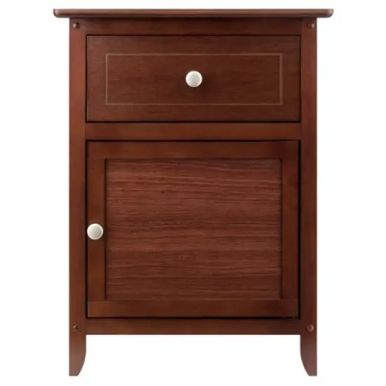 Eugene Nightstand Walnut - Winsome image {3}