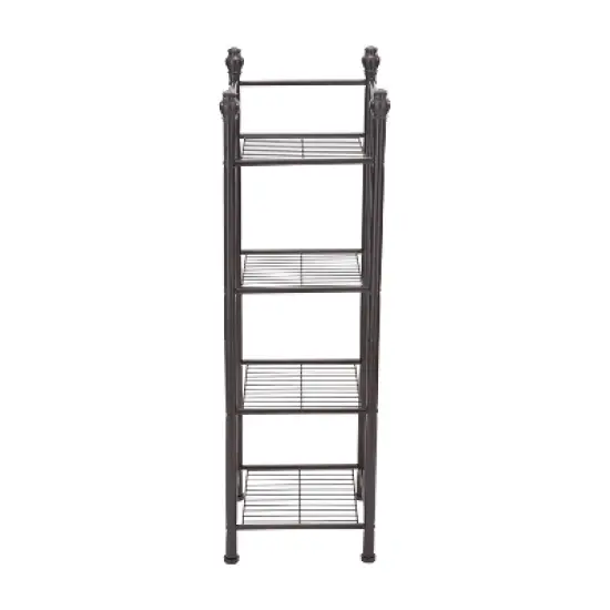 4 Tier Belgium Tower Gray - Organize It All image {7}