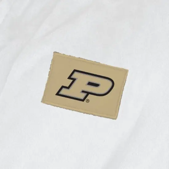 NCAA Purdue Boilermakers White Out Silk Touch Robe Large/XLarge image {3}